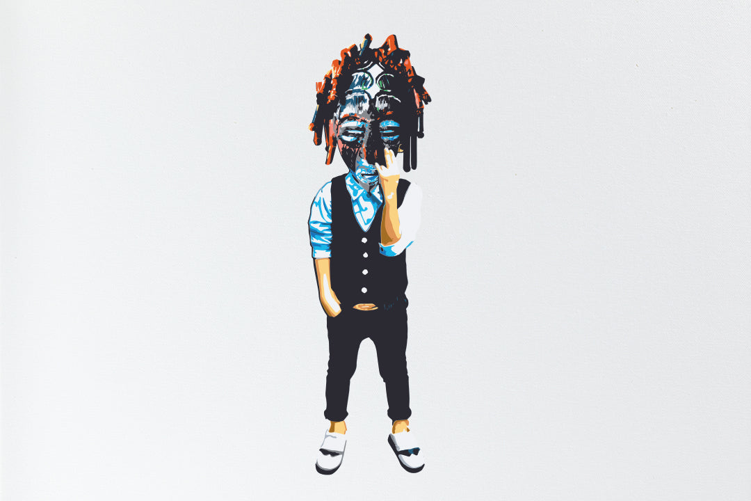 "Masked Hipster" von Marshal Arts