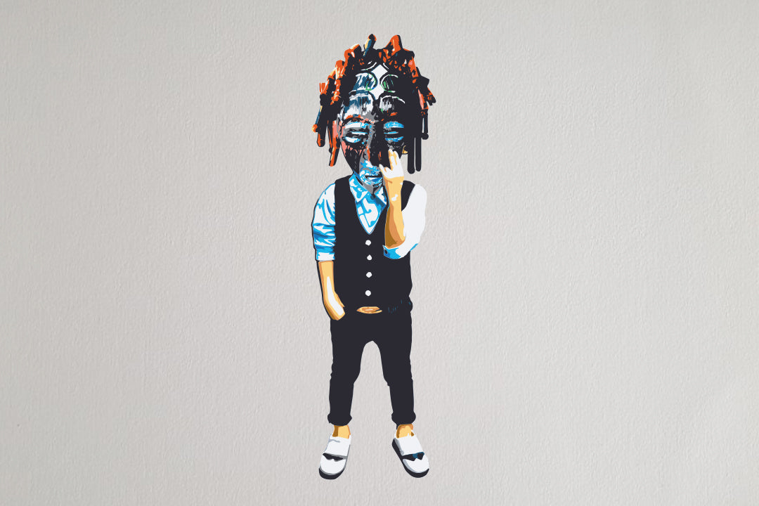 "Masked Hipster" von Marshal Arts