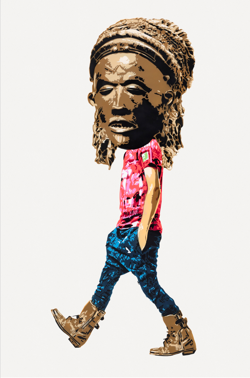 "Masked Cowboy" von Marshal Arts